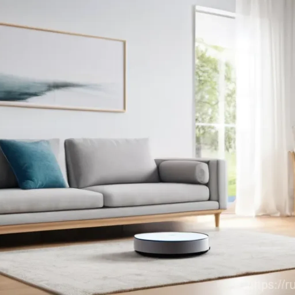 모바일 앱으로 가전 제어 - **Prompt 1: A Modern Family Enjoying Smart Home Peace of Mind**
An intricately detailed image of...